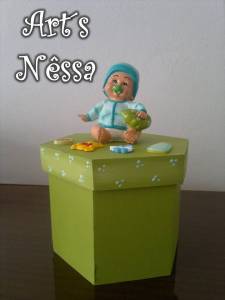 Caixa bebê  (verde) 1